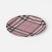 Muster Stilvolle geometrische Mode Trendy Pappteller (Schrägansicht)