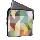 Muster Stilvolle Mode Geometric Vintag Laptopschutzhülle (Vorne Rechts)