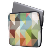 Muster Stilvolle Mode Geometric Vintag Laptopschutzhülle (Vorderseite Links)