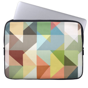 Muster Stilvolle Mode Geometric Vintag Laptopschutzhülle