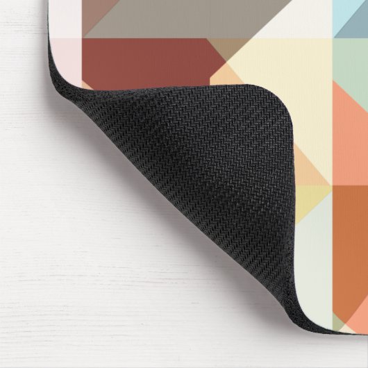 Muster Stilvolle Mode Geometric Vintag Mousepad (Ecke)