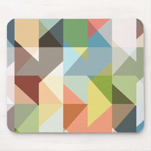 Muster Stilvolle Mode Geometric Vintag Mousepad (Vorne)