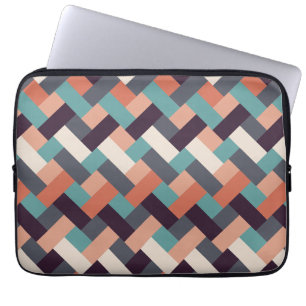 Muster Stilvolle Mode- Geometrisch Moderne Vintag Laptopschutzhülle