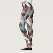 Muster Stilvolle Mode- Geometrisch Moderne Vintag Leggings (Links)
