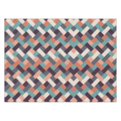 Muster Stilvolle Mode- Geometrisch Moderne Vintag Tischdecke (Vorderseite (Horizontal))