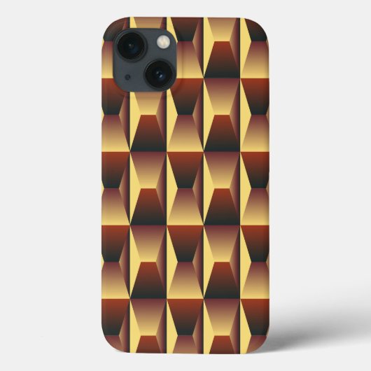 Muster Stilvolle Mode- Geometrische Moderne Elegan Case-Mate iPhone Hülle (Rückseite)