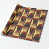 Muster Stilvolle Mode- Geometrische Moderne Elegan Geschenkpapier (Ungerollt)