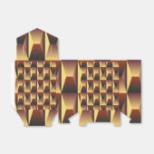 Muster Stilvolle Mode- Geometrische Moderne Elegan Geschenkschachtel (Ungefaltet)