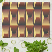 Muster Stilvolle Mode- Geometrische Moderne Elegan Geschirrtuch (Gefaltet)