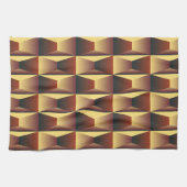 Muster Stilvolle Mode- Geometrische Moderne Elegan Geschirrtuch (Horizontal)