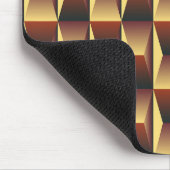 Muster Stilvolle Mode- Geometrische Moderne Elegan Mousepad (Ecke)