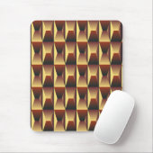 Muster Stilvolle Mode- Geometrische Moderne Elegan Mousepad (Mit Mouse)