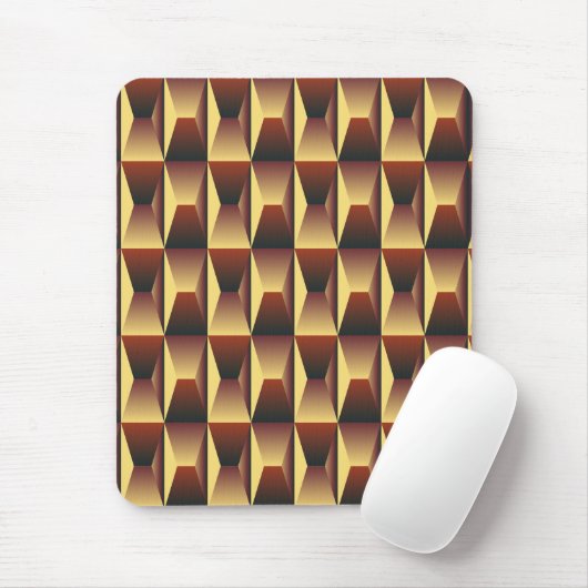 Muster Stilvolle Mode- Geometrische Moderne Elegan Mousepad (Mit Mouse)