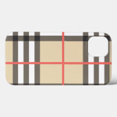 Muster Stilvolle Schottische Geometrische Mode Case-Mate iPhone Hülle (Rückseite (Horizontal))