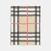 Muster Stilvolle Schottische Geometrische Mode Fleecedecke (Vorderseite)
