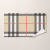 Muster Stilvolle Schottische Geometrische Mode Handtuch (Handtuch)