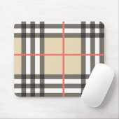 Muster Stilvolle Schottische Geometrische Mode Mousepad (Mit Mouse)