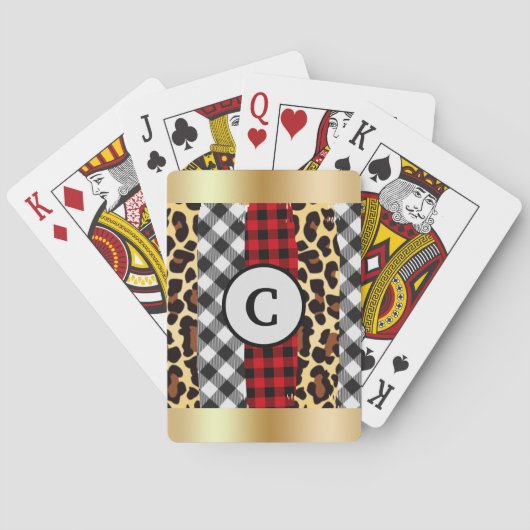 Muster Swatch Design Classic Playing Cards Spielkarten (Rückseite)