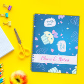 Muster Sweet Cupcake-Notebook Notizblock