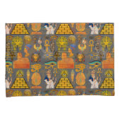 Muster Symbol antiker ägyptischer Hieroglyphus Kissenbezug (Vorderseite-Rechts)