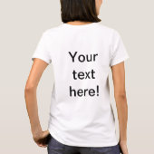 Muster T-Shirt (Rückseite)