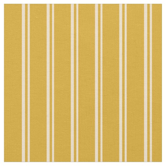 Muster Tan & Goldenrod Stoff (Nahaufnahme)