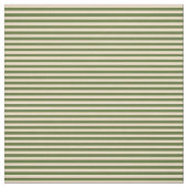 Muster Tan und Dunkle Olive Green Lines/Streifen Stoff (Muster)