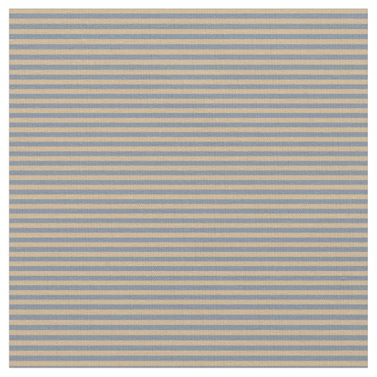 Muster Tan und Light Slate Gray Streifen Stoff (Nahaufnahme)