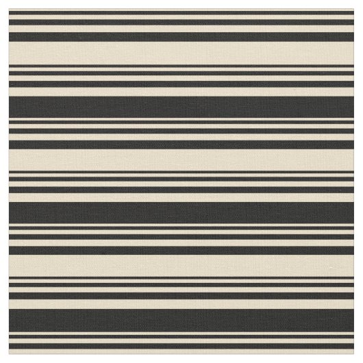 Muster Tan und Schwarz Stoff (Nahaufnahme)