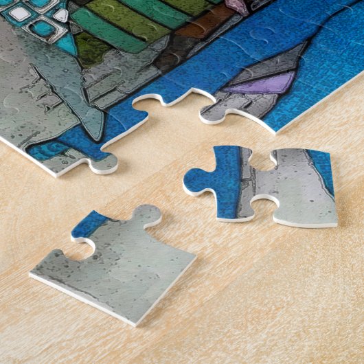 Muster tanzen barfuß puzzle (Seite)