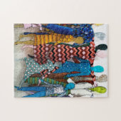 Muster tanzen barfuß puzzle (Horizontal)