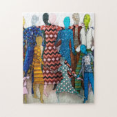 Muster tanzen barfuß puzzle (Vertikal)