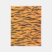 Muster Tigerhaut Fleecedecke (Vorderseite)