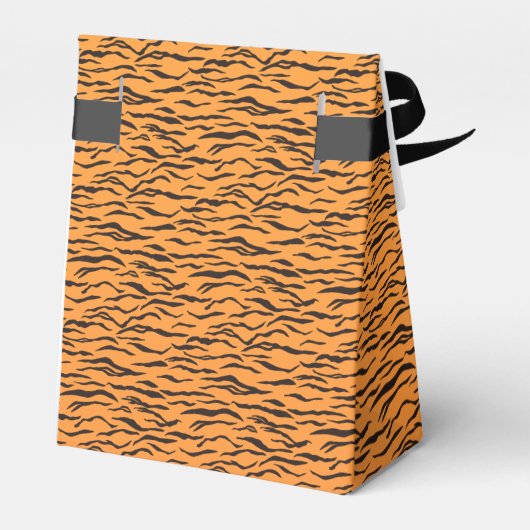 Muster Tigerhaut Geschenkschachtel (Rückseite)
