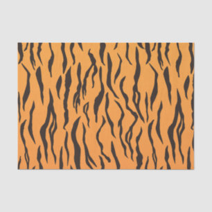 Muster Tigerhaut Seidenpapier
