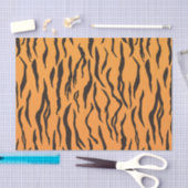 Muster Tigerhaut Seidenpapier (Handwerk)