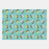 Muster Trio III Geschenkpapier Set (Vorderseite 2)