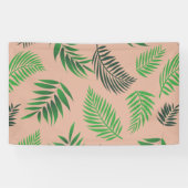 Muster tropischer Blätter 10 Banner (Horizontal)