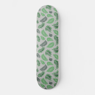 Muster tropischer Blätter 11 Skateboard