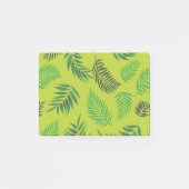 Muster tropischer Blätter 12 Post-it Klebezettel (Vorderseite)