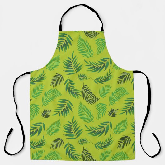 Muster tropischer Blätter 12 Schürze (Vorderseite)