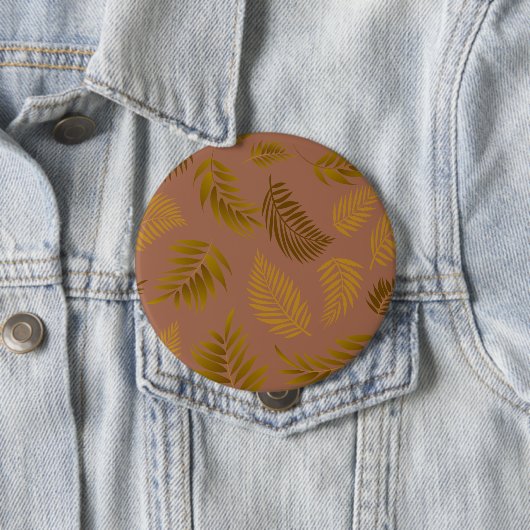 Muster tropischer Blätter 15 Button (Beispiel)