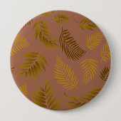 Muster tropischer Blätter 15 Button (Vorderseite)