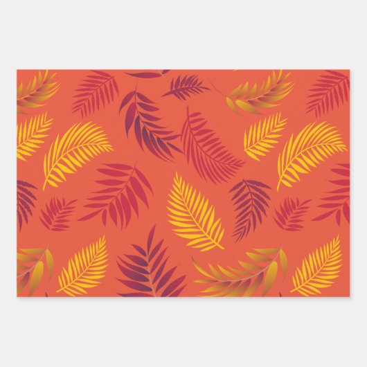 Muster tropischer Blätter 18 (Vorderseite 3)