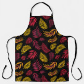 Muster tropischer Blätter 21 Schürze (Vorderseite)