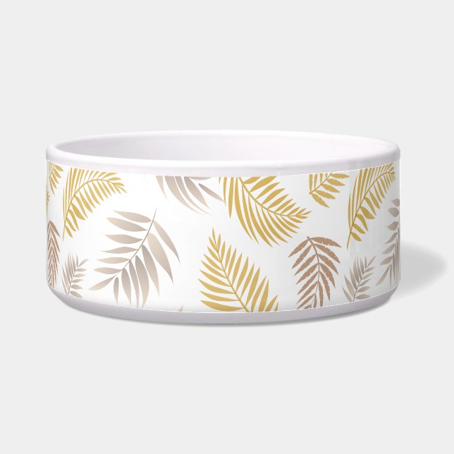 Muster tropischer Blätter 7 Napf (Vorderseite)