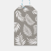 Muster tropischer Blätter 9 Geschenkanhänger (Vorderseite)