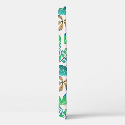 Muster tropischer Blätter Case-Mate iPhone Hülle (Rückseite / Rechts)