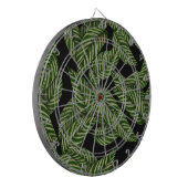 Muster tropischer Blätter Dartscheibe (Vorderseite Links)