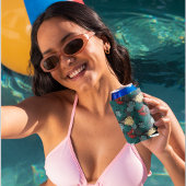 Muster tropischer Blätter Dosenkühler